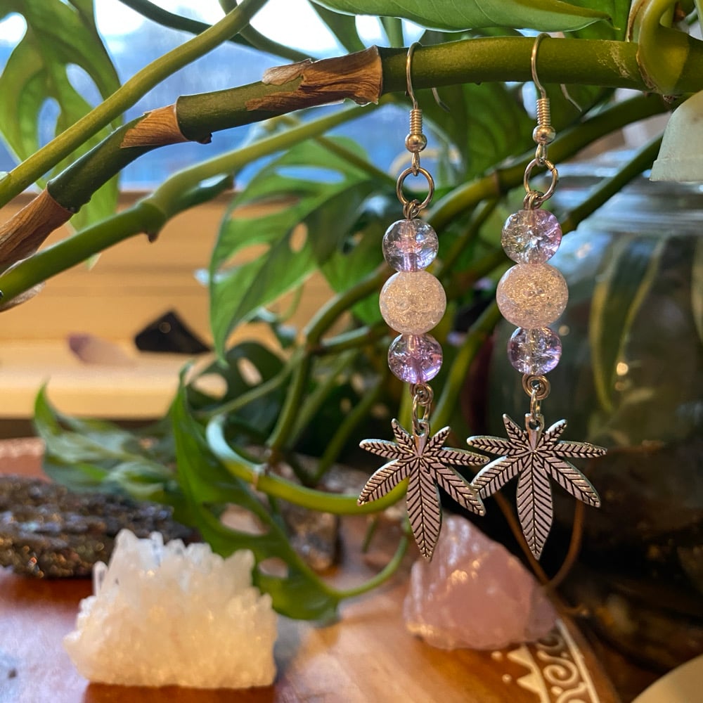 Image of candyland kush earrings 