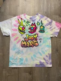 Image 4 of 1/1 Airbrush Tshirt on a XL Tie Dye Tshirt 