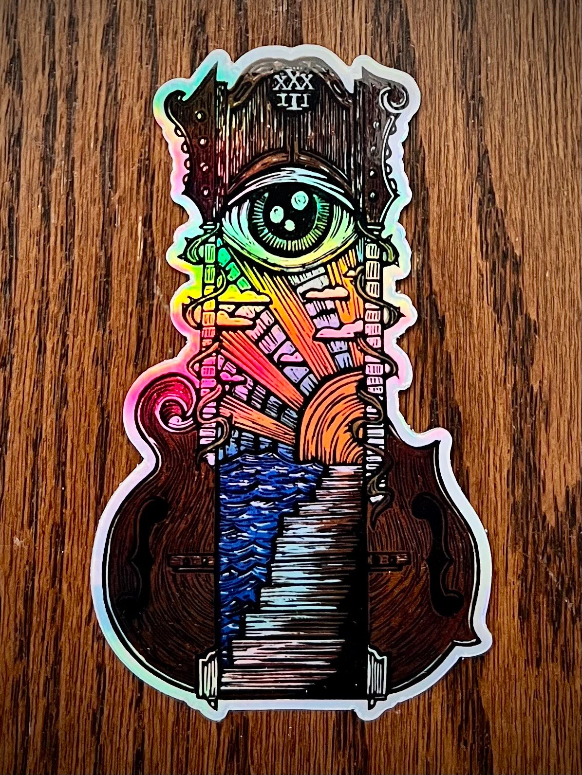 Image of Show Me the Door holographic stickers 