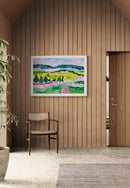 Image 5 of Neon Strand, Barossa SA (Original painting on paper, unframed)