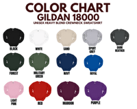 Image 7 of Class Of 2029 Embroidered hoodie Or Sweatshirt / Custom Colors