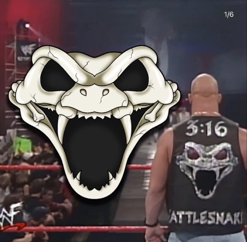 Stone Cold Snake 3D (PRE ORDER) | Bodegabros