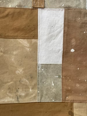 Image of PATCHWORK PAINTER'S TOTE #2