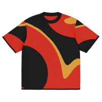 Image 3 of Classic Tee #1 Red/Gold/Black