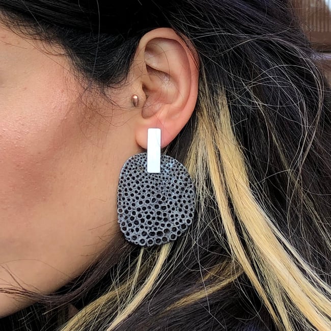 Orecchini Demo Lens black 