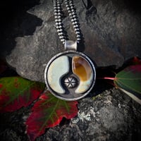 Crescent Pendant- 19” Chain
