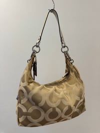 Image 2 of Coach Op Art 2-Way Hobo Handbag