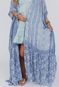 Image 5 of Paisley Tapestry Free Flow Kimono