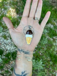 Image 3 of Ice cream cone necklace 