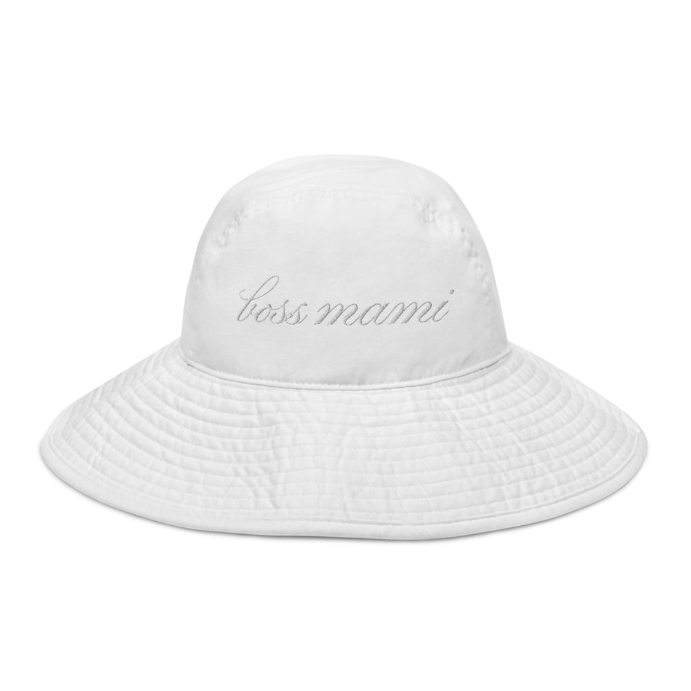 Image of BOSS MAMI - Wide brim bucket hat