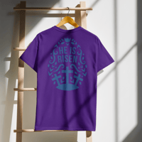 Image 19 of DryBlend® T-Shirt (Jesus) he has risen