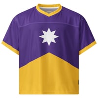 Image 2 of Vikings Fan Flag Football Jersey (Boxy)