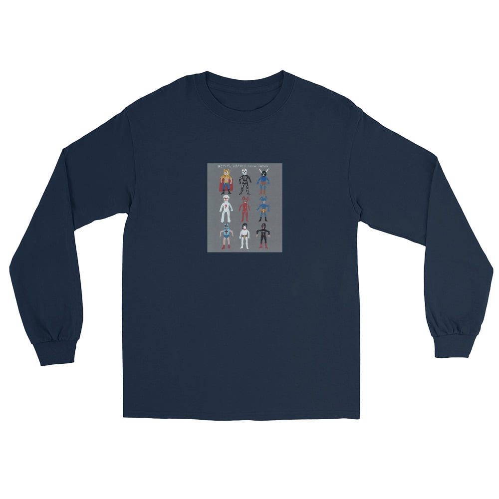 Image of ACTION HEROES FROM JAPAN LONG SLEEVE SHIRT