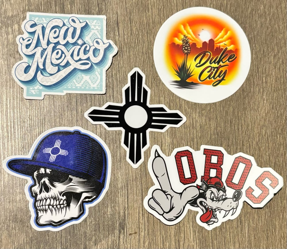 Image of 2nd Edition NM sticker pack