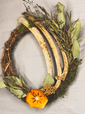 Image of Deer Rib Wreath