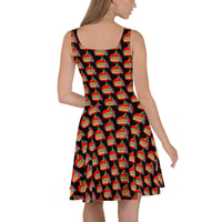 Image 4 of Marlowe Ink Alien Hot Dog Skater Dress