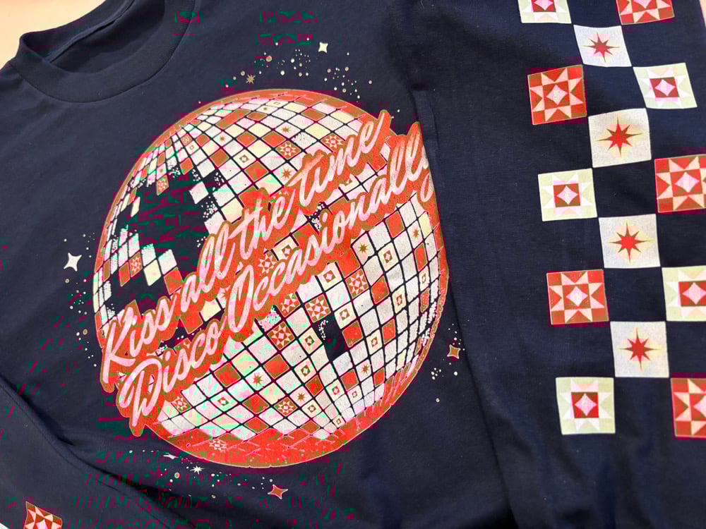 Image of Kiss all the time disco occasionally long sleeve tee/jumper