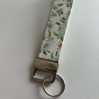 Image 3 of Daisy Faux Leather Wristlet
