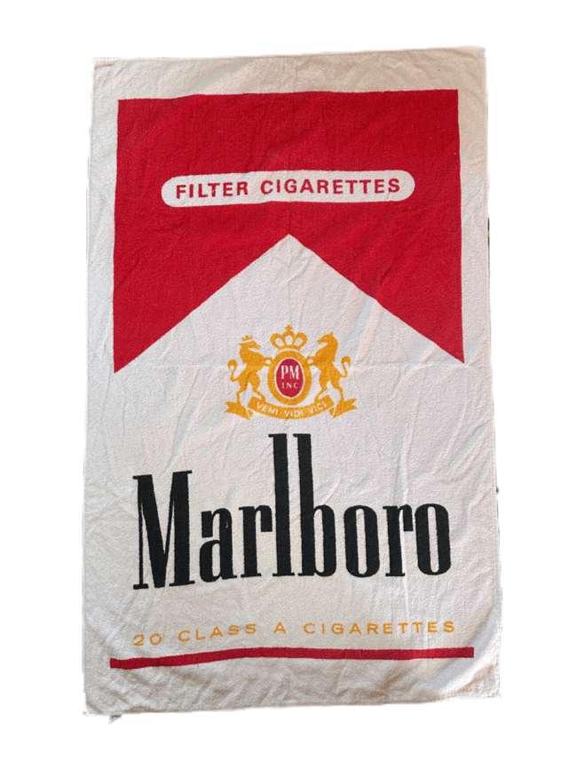 70s massive Marlboro beach towel
