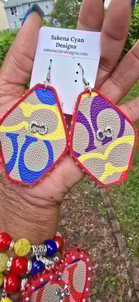 Image 2 of Colorful Earrings n 3 Stack