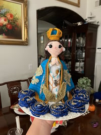 Image 1 of Virgen de San Juan de Los Lagos (Tejida) 💙 