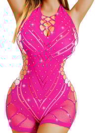 Image 2 of Exotic Rinestone Romper
