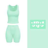 Image 1 of Mint Green Lounge Set