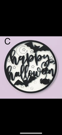 Image 3 of Halloween Sign V1