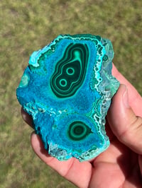 Image 8 of Malachite & Chrysocolla Polished Slab | Congo #3001