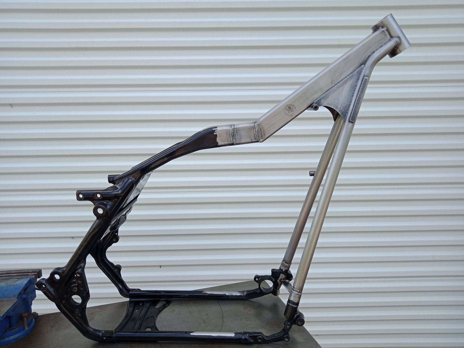 custom bagger frame