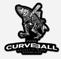 Image 1 of Curveball Stickers & Pins 