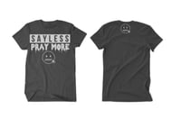 Say Less Pray More (Silver Reflective) T Shirt