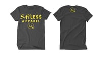 Say Less Apparel T Shirt (Black and Yellow)