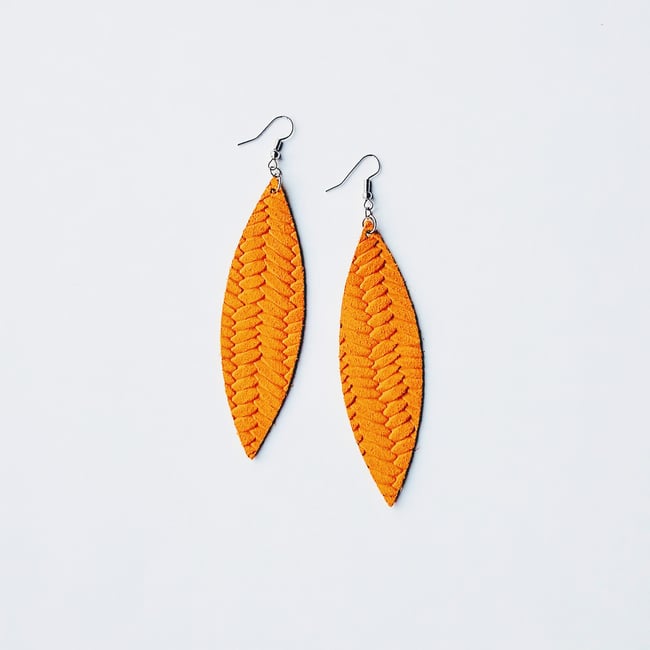 Tola Suede Earrings | Teal