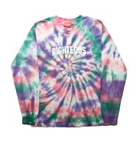 Tie Dye Wordmark Longsleeve 