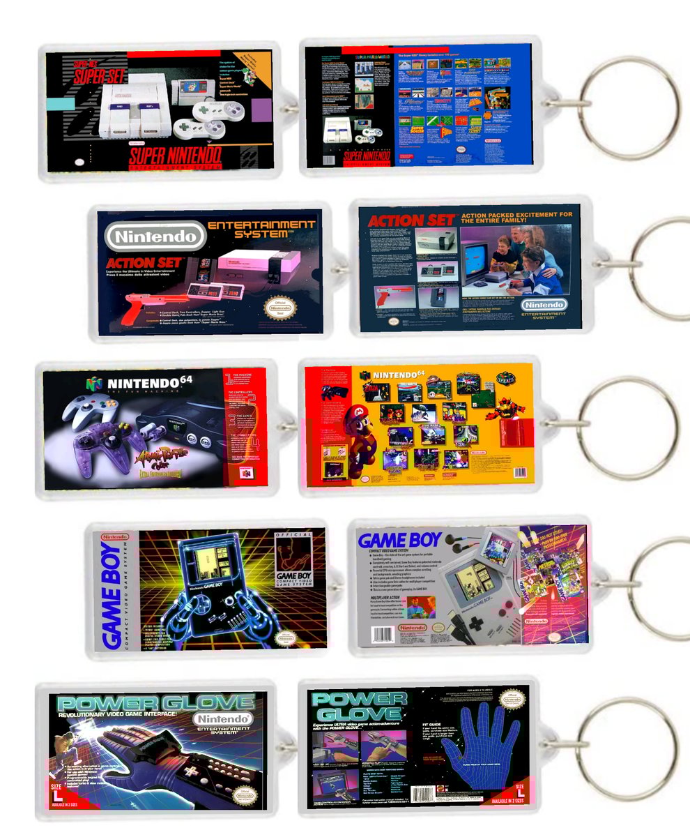 Retro Gaming Keychains The Gaming Zone