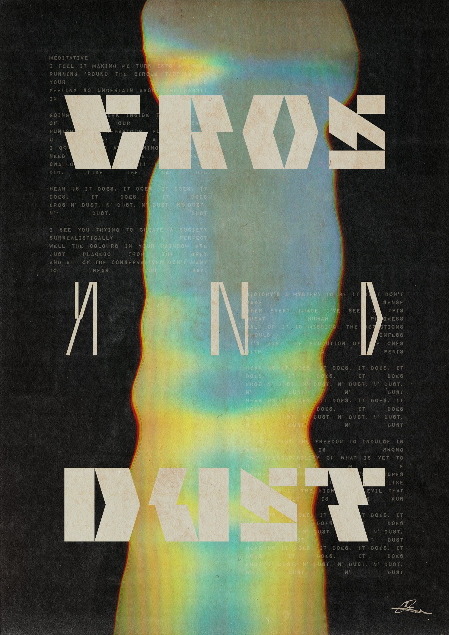 Eros and Dust Poster