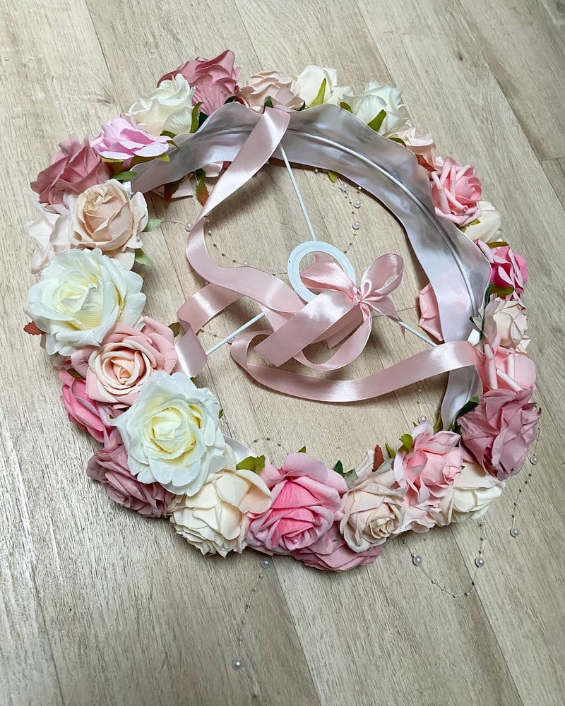 Image of Lustre fleuri 35cm max