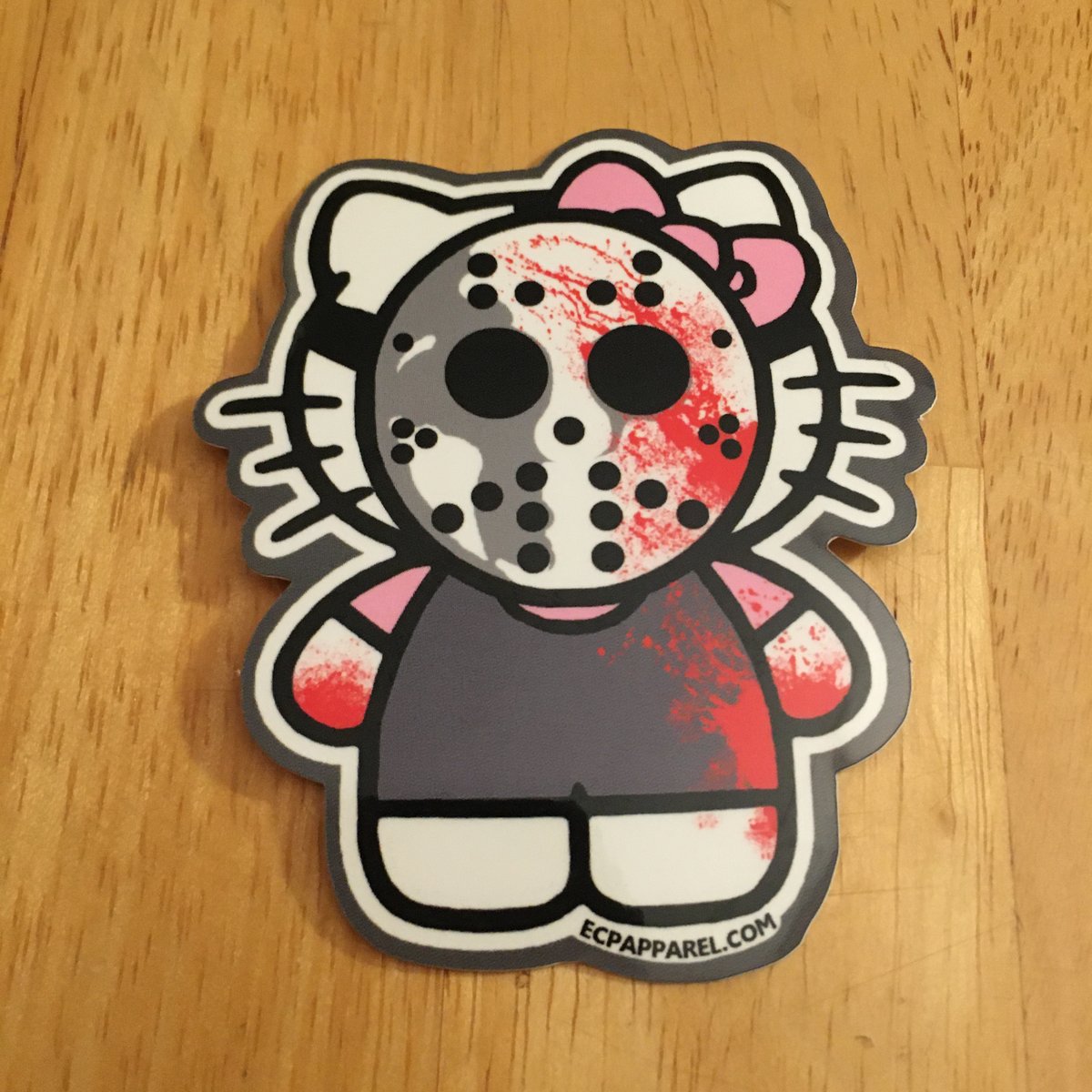 “Hello Killer”- Die-Cut Sticker