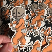 Image 1 of “Trick R Cheeks”- Die-Cut Sticker