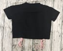 Image 2 of ‘BOUDOIR BABY’ Lace Up Crop Tee