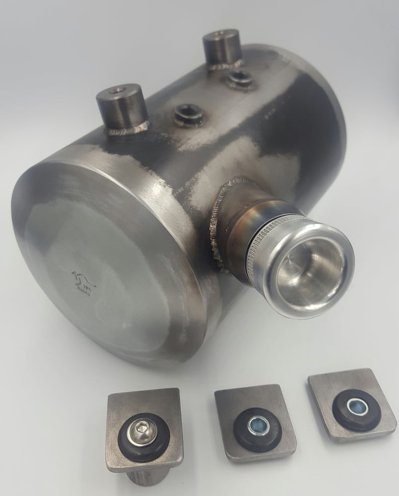 Tinworksinc DIY Custom Oil Tank Kit, 4 1/2" Domed Ends, Chopper, Bobber