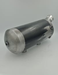 Image 3 of Tinworksinc Harley/Chopper/Bobber/Sportster/Vertical Oil Tank,4-1/2" 