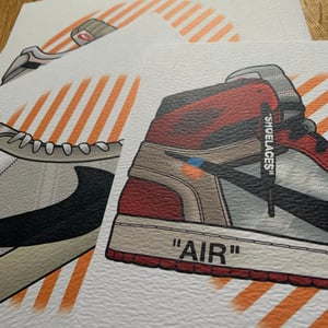 Image of SQUARE SNEAKER PRINTS