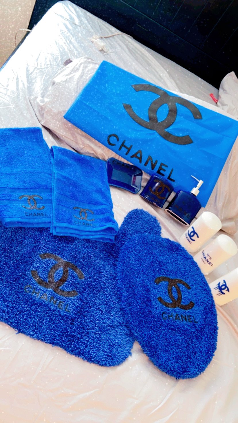 CHANEL, Bath, Chanel Bath Towel Sets