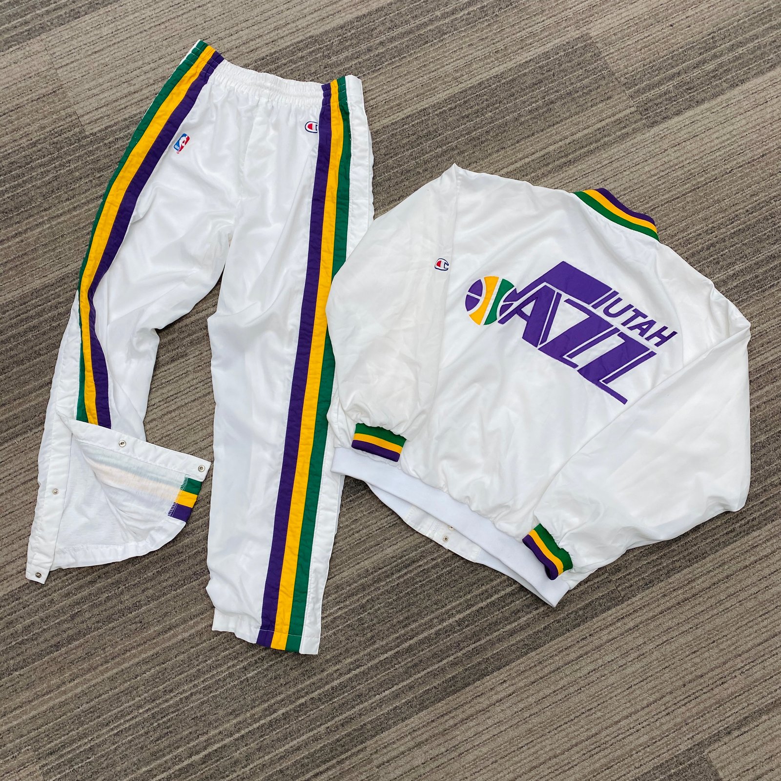utah jazz warm up pants