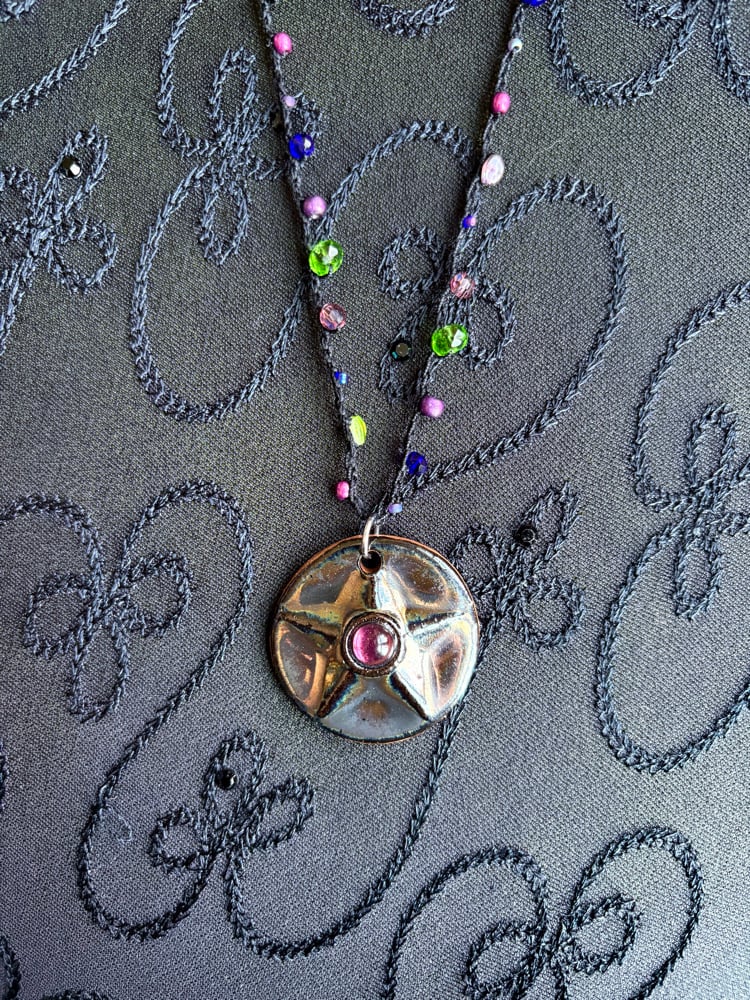 Image of Jeweled Star Necklace