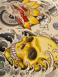 Image 2 of Skull Lotus and Water