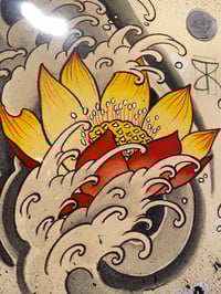 Image 3 of Skull Lotus and Water