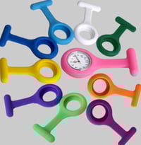 Image 2 of Silicone Brooch Watch 